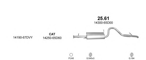 POLMO POLMO99080 Exhaust System